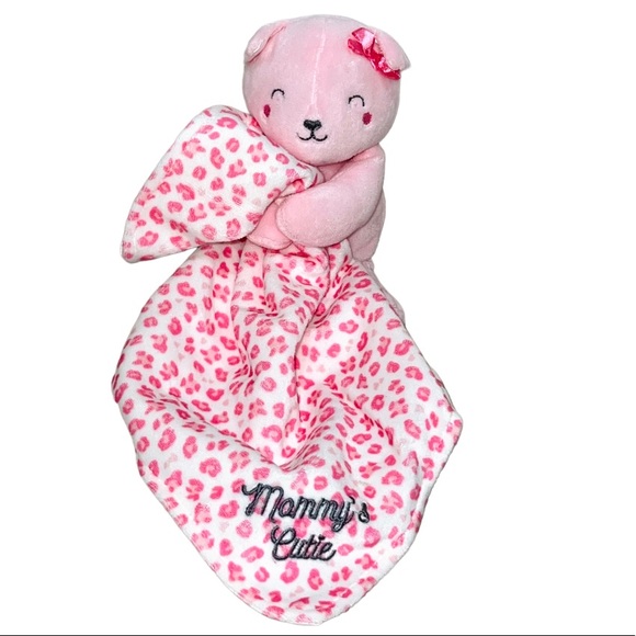 Toys Carters Child Of Mine Pink Lovey Baby Blanket Mommys Cutie
